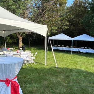 Alternative view of 10 X 10 White Canopy Tent