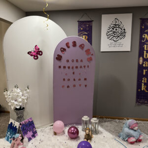 Arch Cover - Purple 2 set - 8ft/7ft/6ft