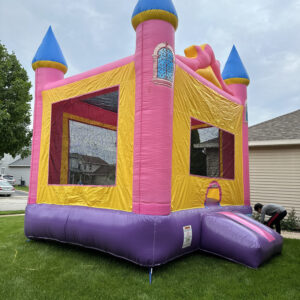 Princess Castle - Pink/Blue - Bounce N' Dunk