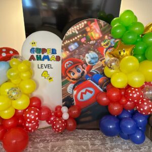 Arch Cover - Custom - Mario - 2 set - 8ft/7ft/6ft